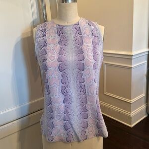 Equipment Silk sleeveless blouse size XS